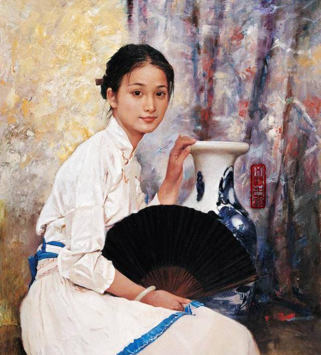 周迅18岁被画家看中,画20幅人体,一张画卖180万,网友:有眼光