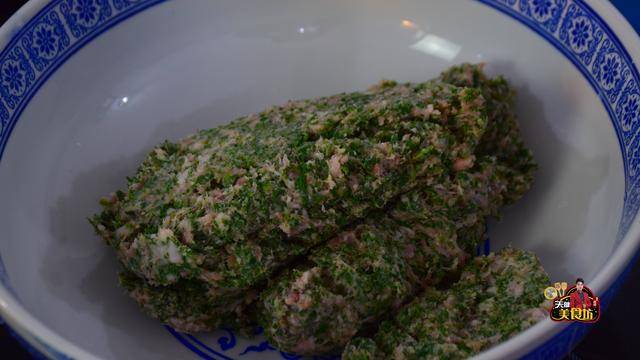 艾草别只会做糍粑了,教你做美味下饭的艾草丸子,好吃极了