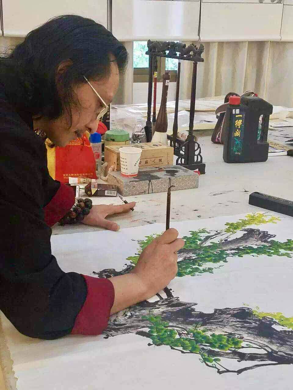 中国美术家协会会员肖晖国画鉴赏