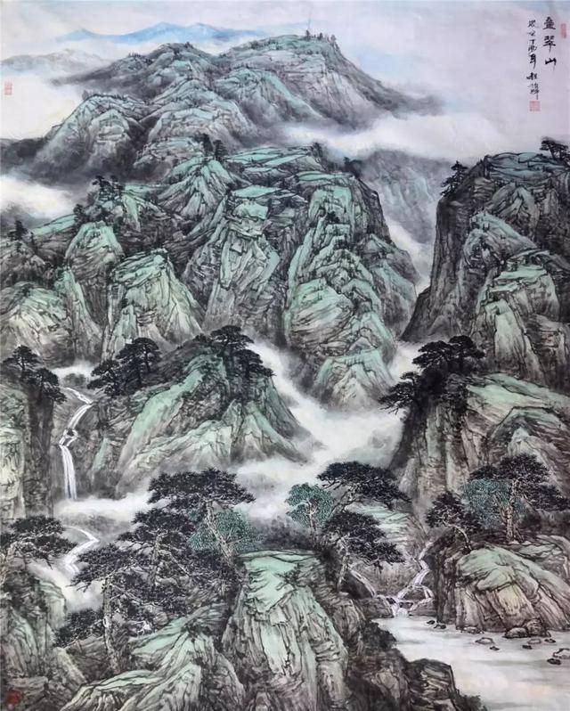 人民美术家--著名山水画家程振铎