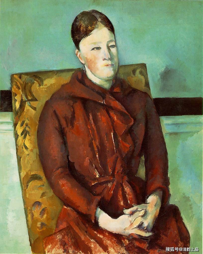 现代绘画之父,法国后印象主义画派画家保罗·塞尚,油画作品欣赏