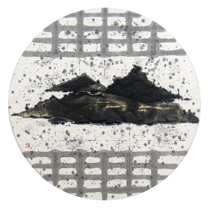 郑灏水墨艺术作品展
