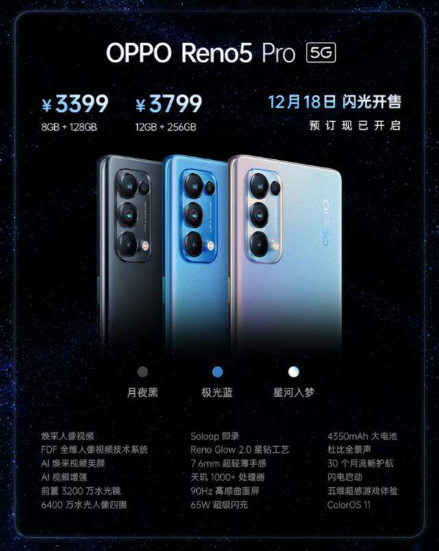 2020年的尾声,OPPO掏出一张靓牌
