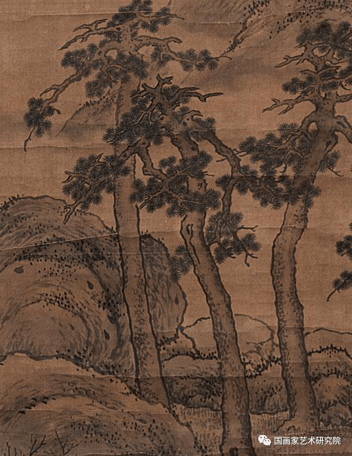 中国国画历代精品高清展:(1386)明 宋旭《岱麓秦峰(封)图》