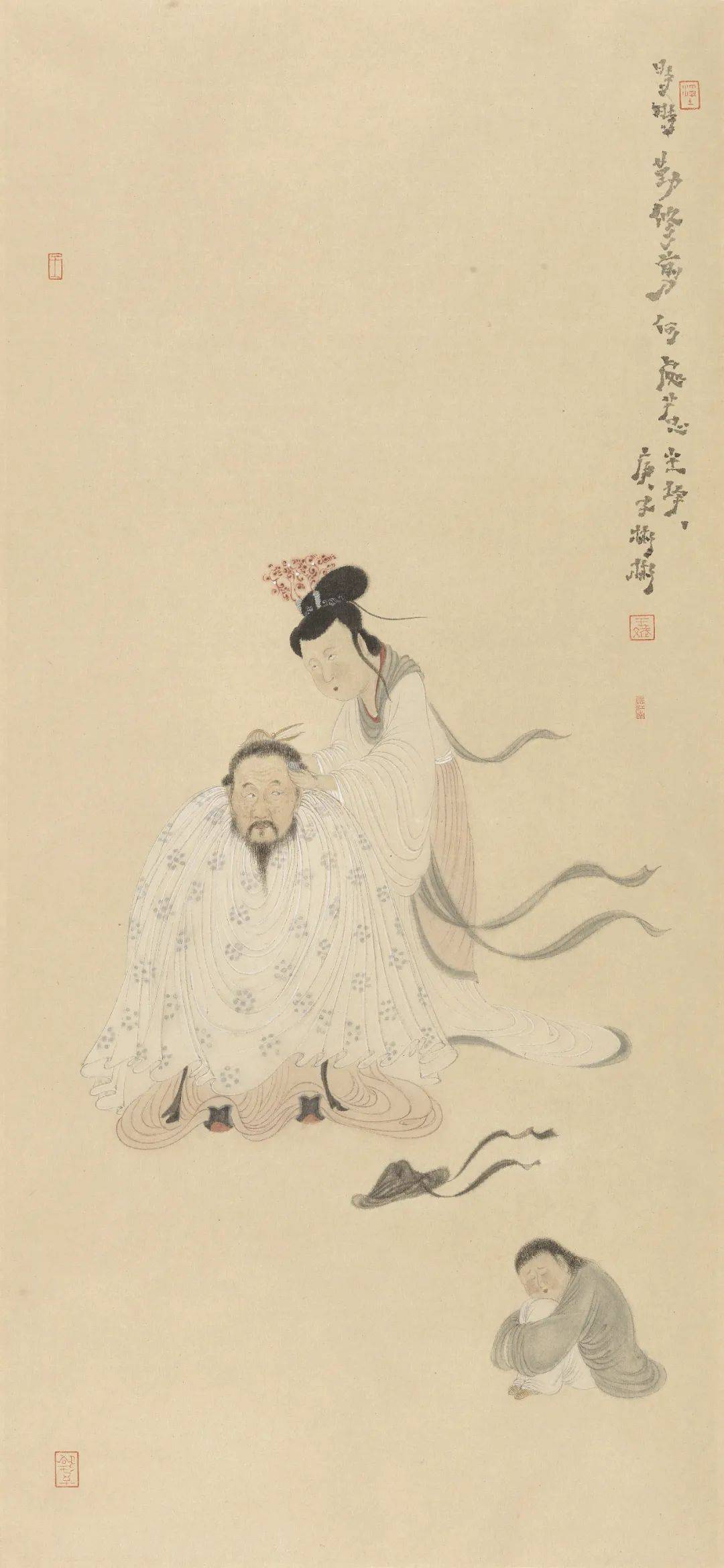 80后才子的国画,每一张都不正经,看完却让人拍案叫绝!