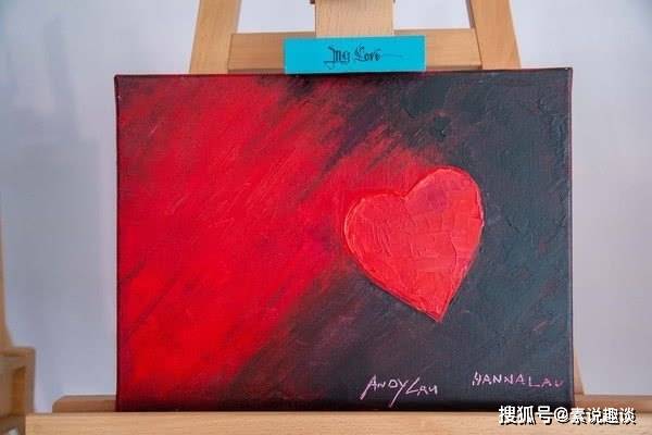 刘德华和女儿绘画作品欣赏:艺术感很浓,不输专业绘画大师
