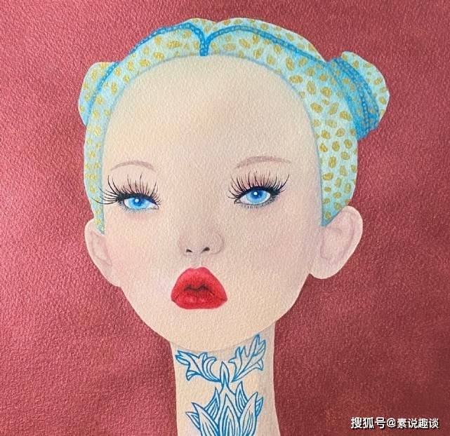 郑智化绘画作品很前卫,不输国际大师曾梵志,有艺术和魅力性
