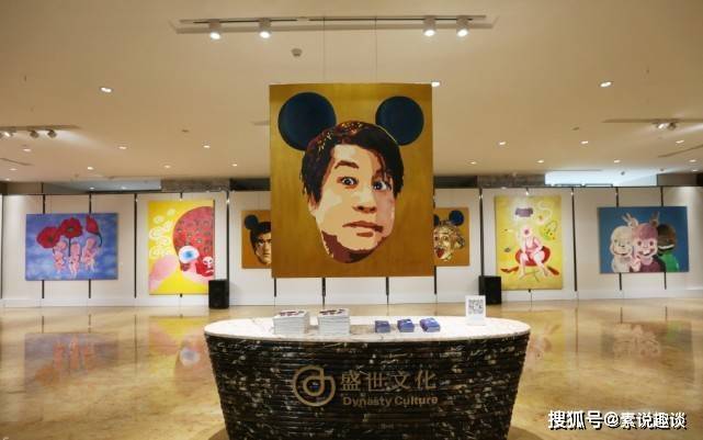 郑智化绘画作品很前卫,不输国际大师曾梵志,有艺术和魅力性