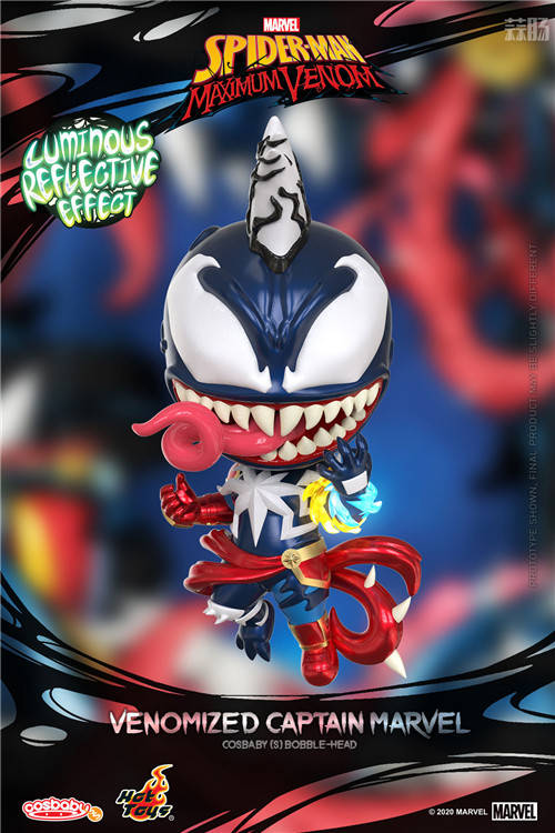 Hot Toys推出《蜘蛛侠:最大毒液》COSBABY迷你人偶