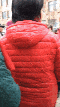 搞笑GIF:新交的女友,大家感觉如何呀?