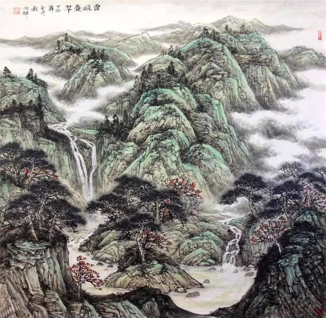 人民美术家--著名山水画家程振铎