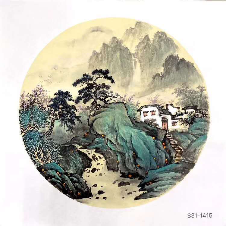 中国美术家协会会员王怀友山水冰雪画鉴赏