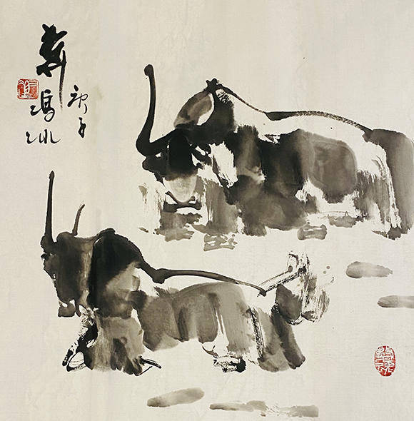书画家冯冰作品欣赏