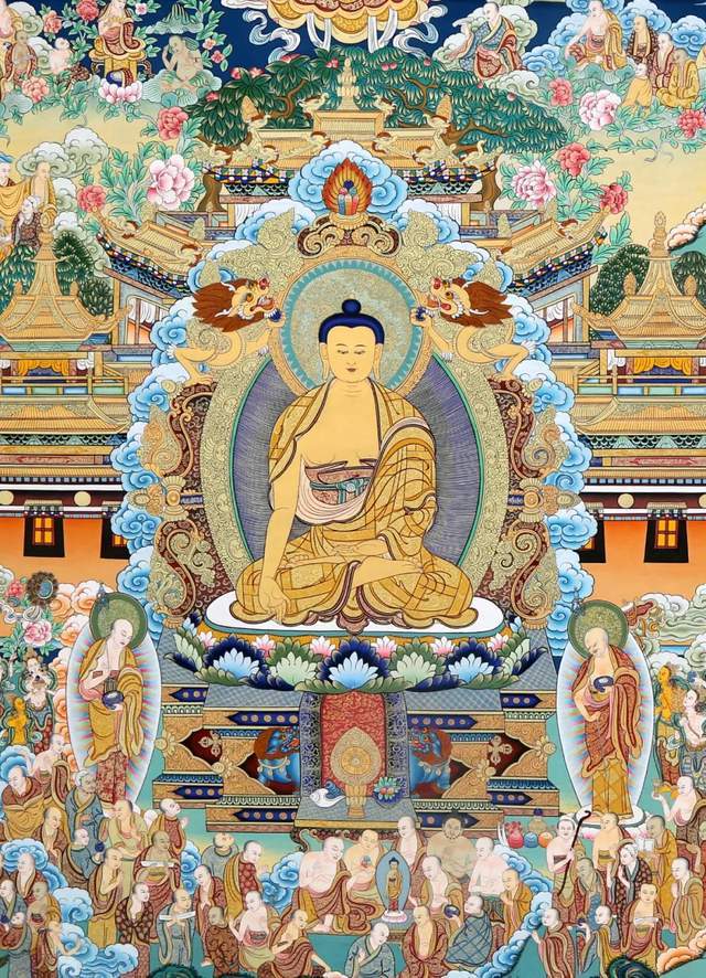 顶级收藏!| 历时七年,巨幅唐卡《五百罗汉》震撼亮相