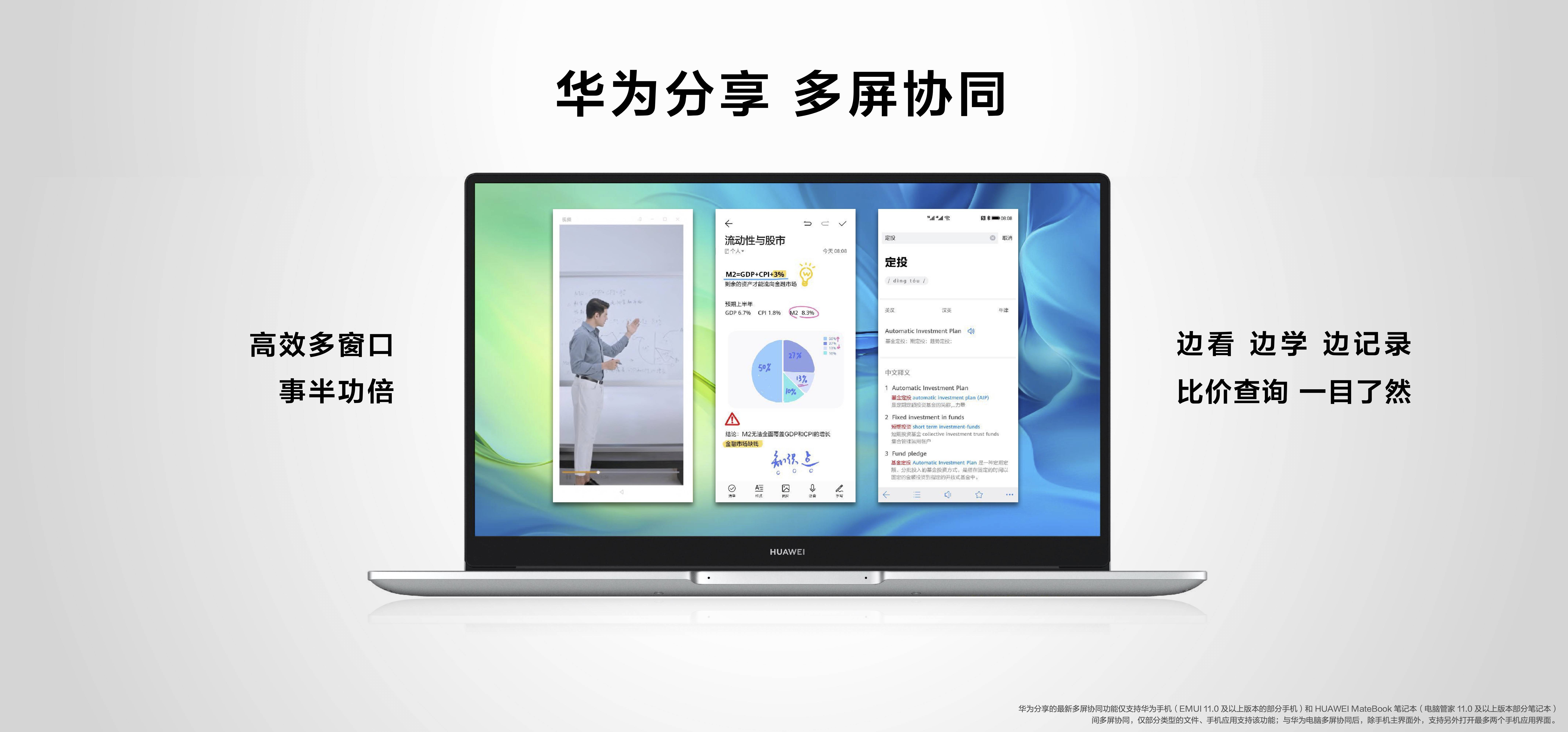 华为MateBook D系列新品全面升级,实力更均衡