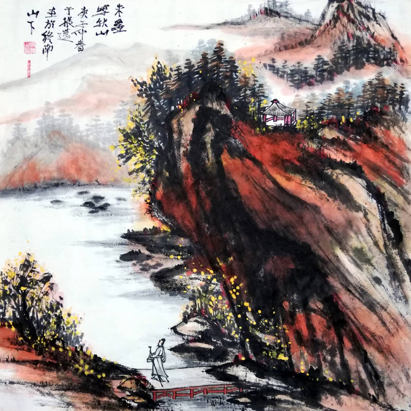 于振莲绘画艺术作品赏析