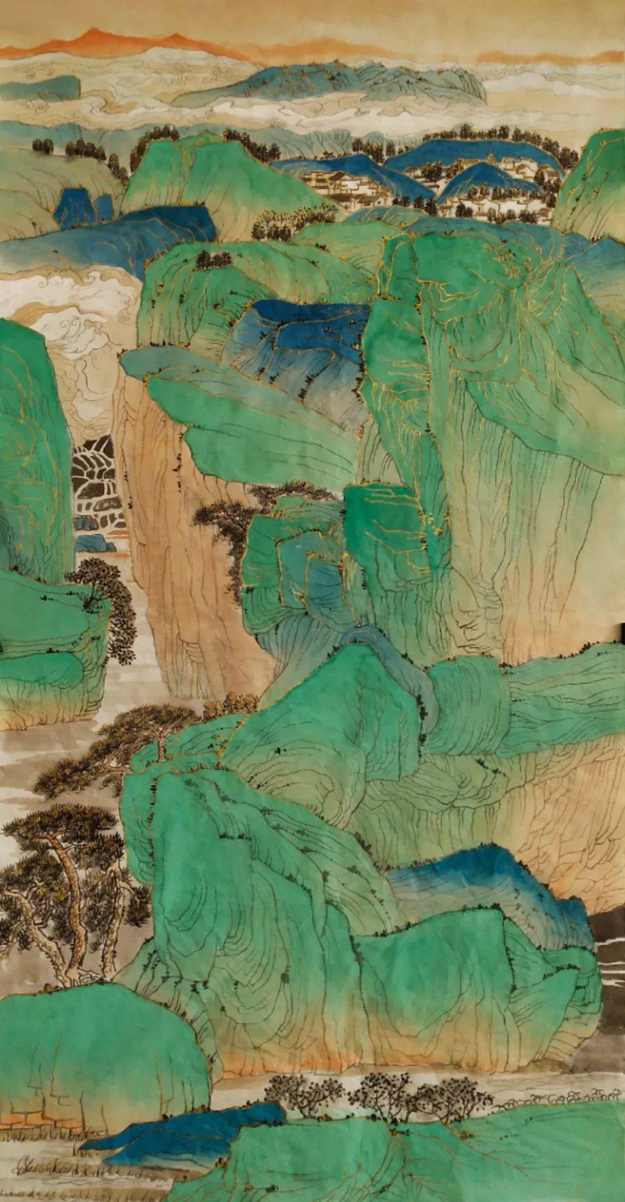 青山绿水 钟灵毓秀——罗晓东国画作品欣赏