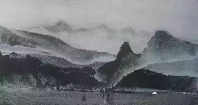 木心诗画:你再不来 我要下雪了
