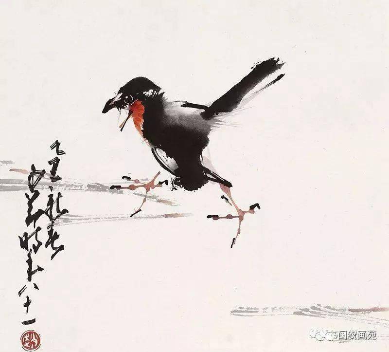 赵少昂画鸟儿,最是热闹
