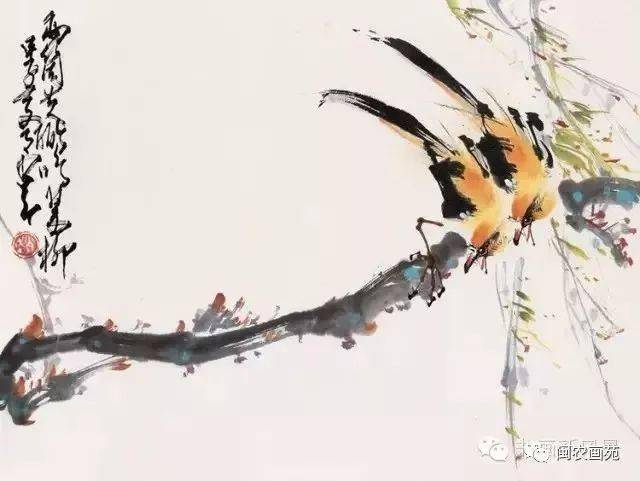 赵少昂画鸟儿,最是热闹