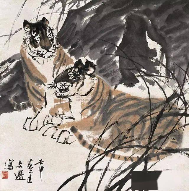 历代名家画虎,形神兼备、霸气十足!