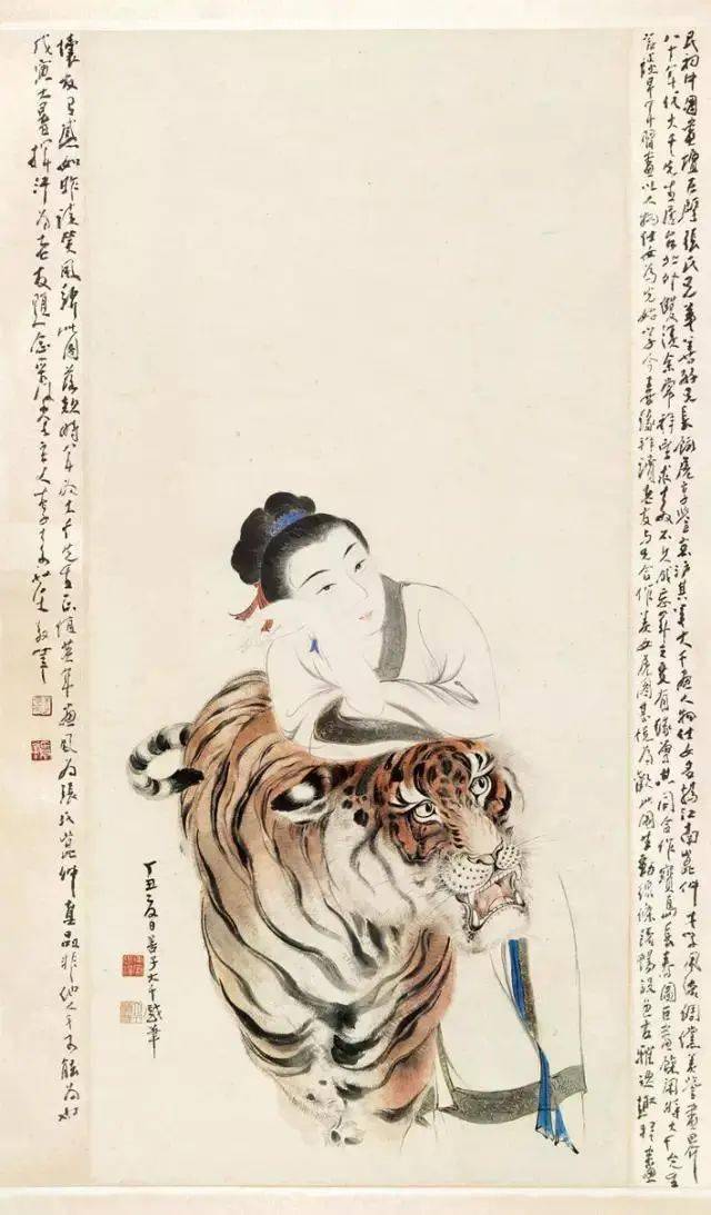 历代名家画虎,形神兼备、霸气十足!