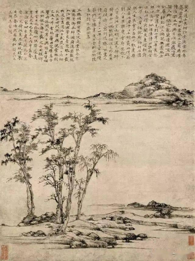 寒山瘦水说云林