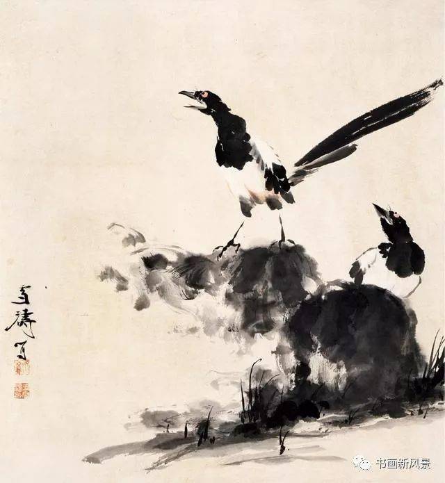 王雪涛画喜鹊精选30幅,养眼!