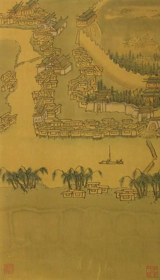 沈周的山水画,真难得