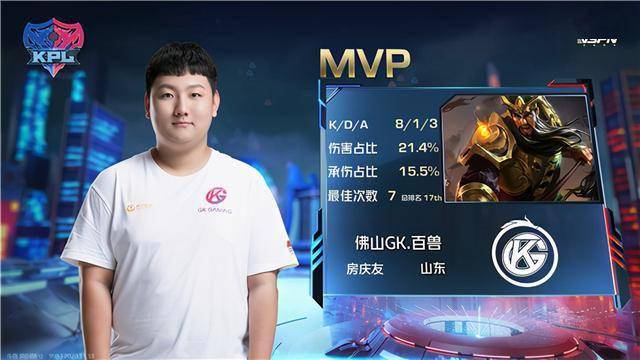 KPL:佛山GK 3:2 南京Hero久竞,坐上季后赛末班车