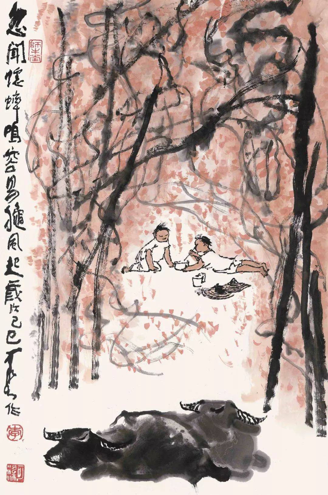李可染:画画没太多大道理,就是大量的练习,要顿悟!