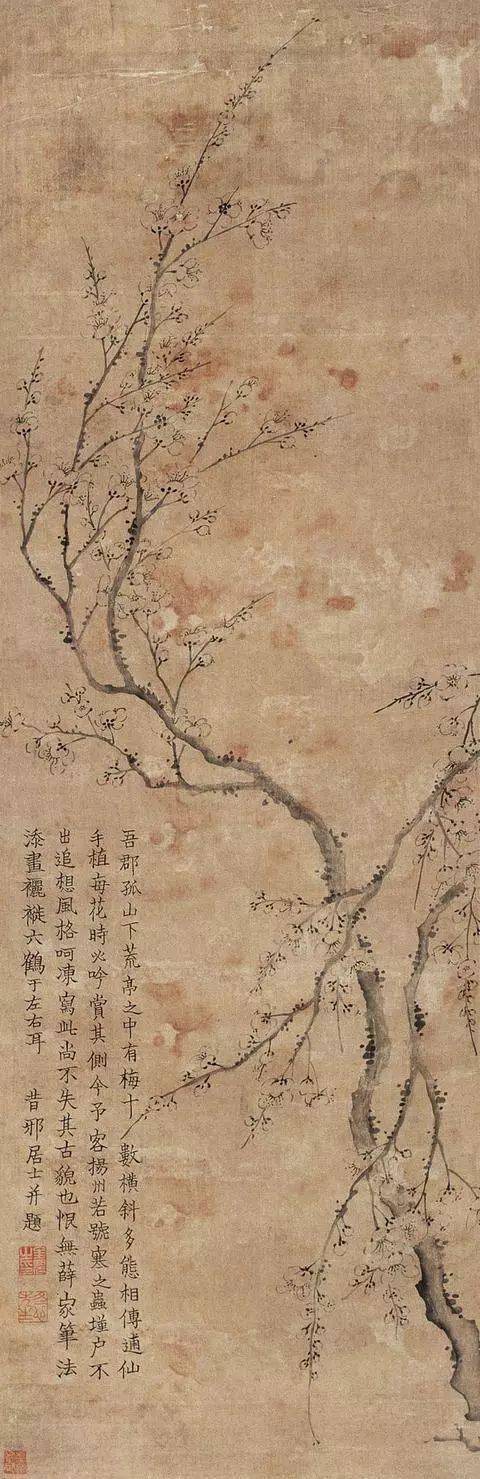 金农绘画作品欣赏,风格独特