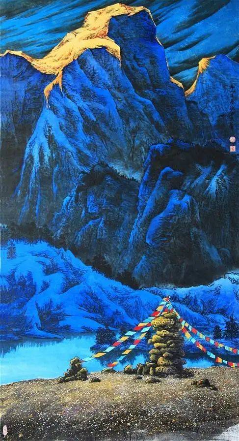 100幅山水雪景的画法(一生受益的国画教程~)