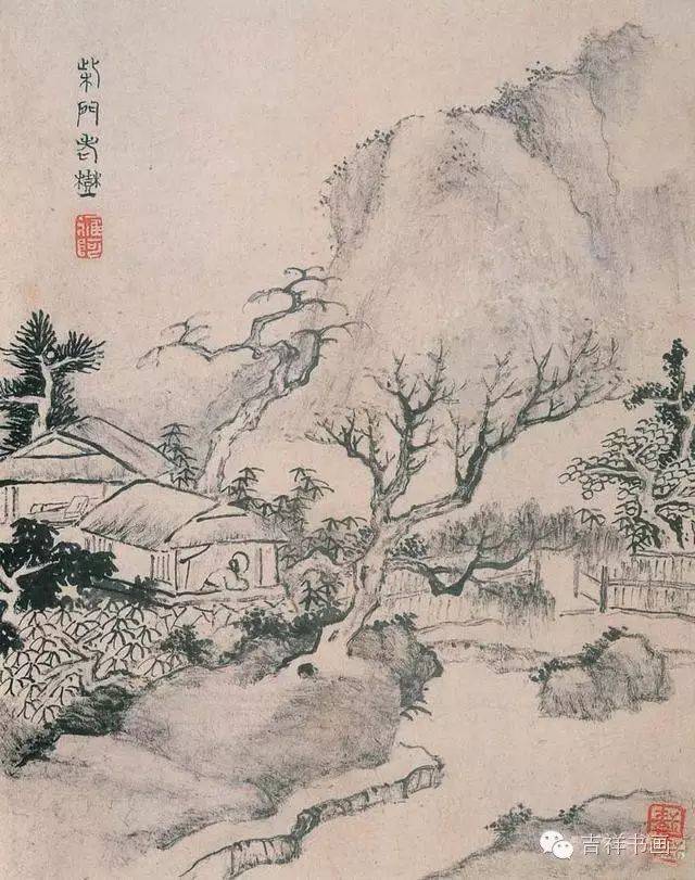 清代画家戴本孝和“半枝梅”的故事