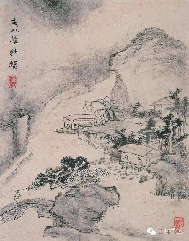 清代画家戴本孝和“半枝梅”的故事