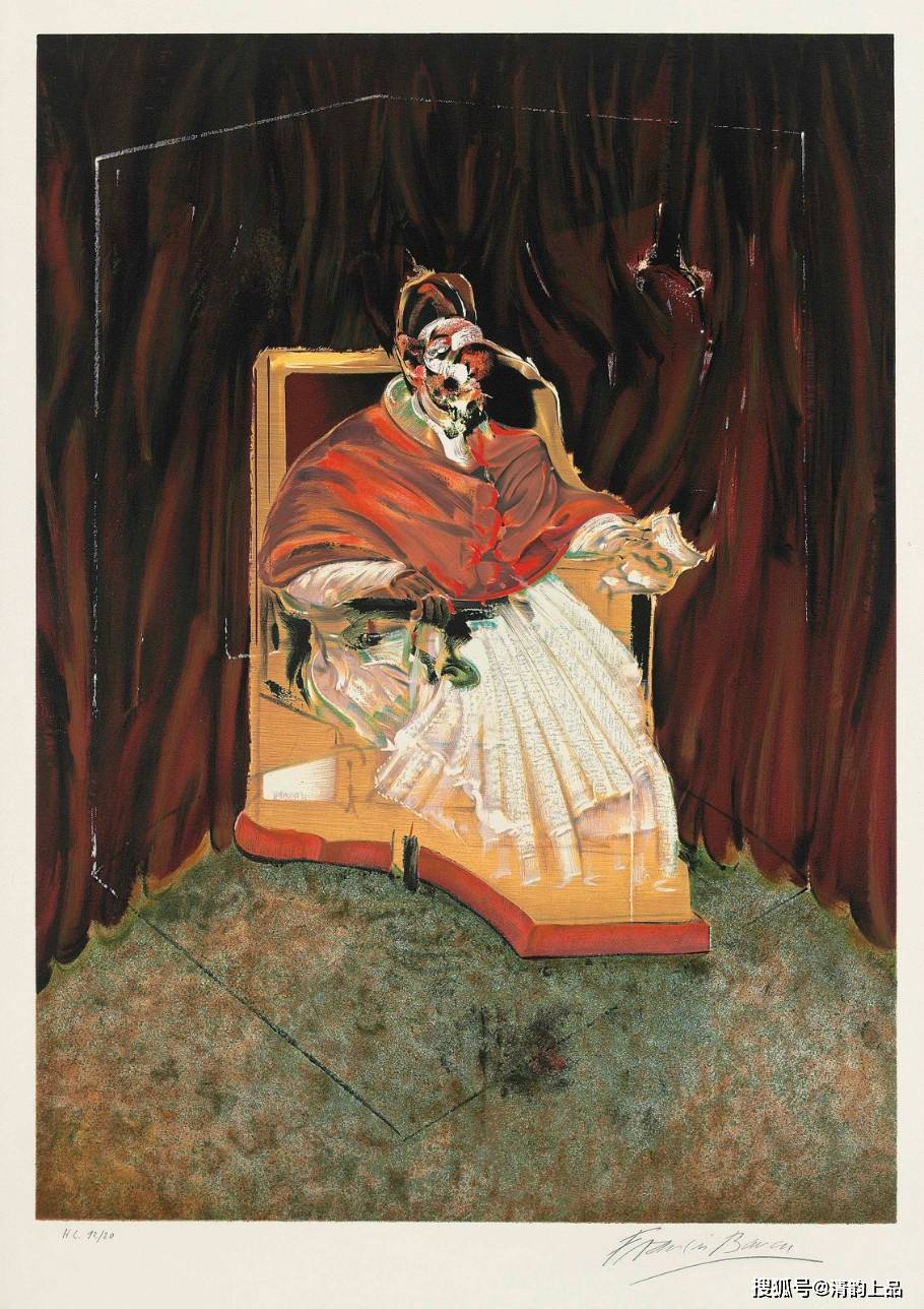 英国20世纪最伟大的画家,弗朗西斯·培根,油画作品欣赏