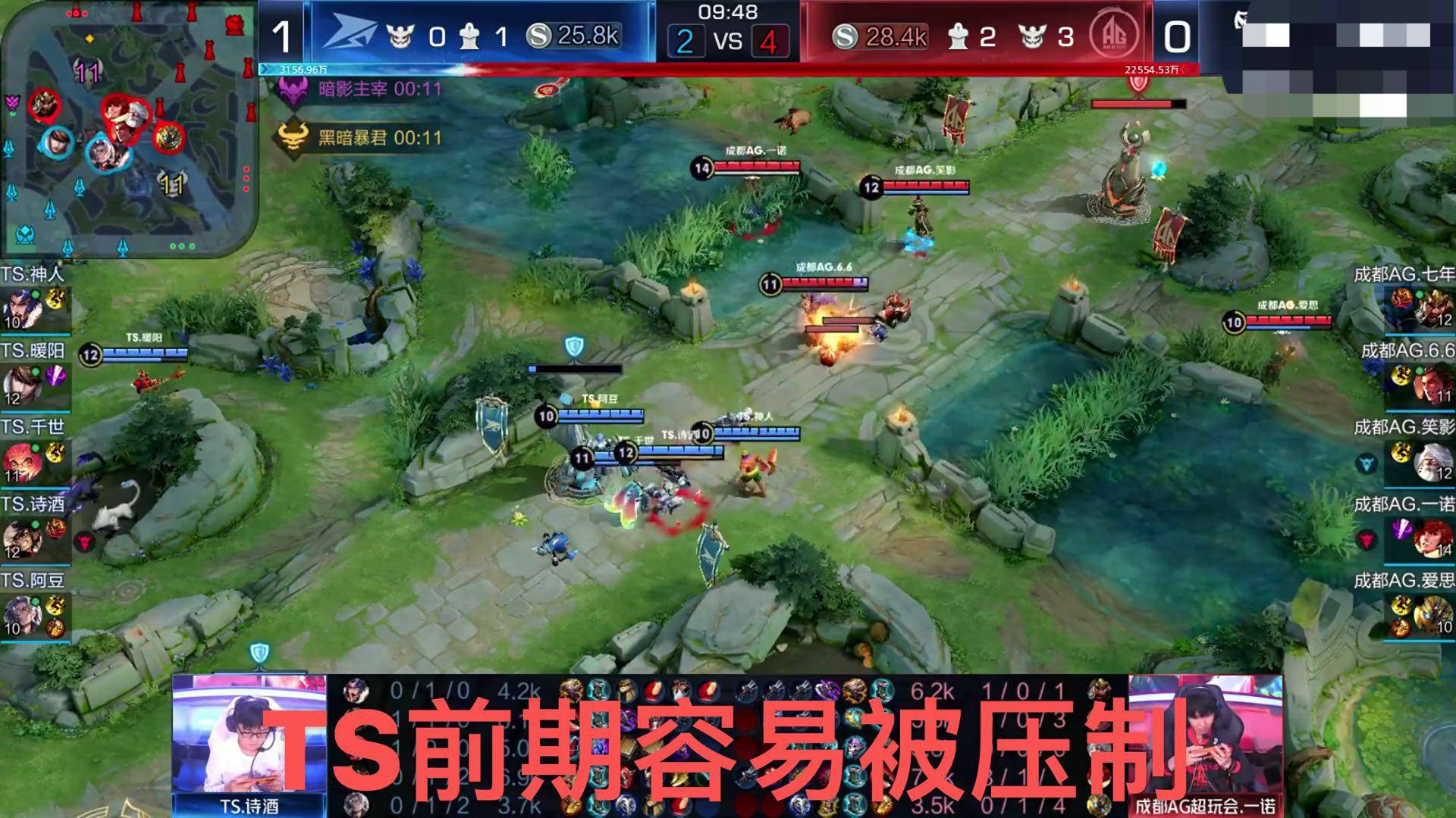 KPL:新科冠军TS,引领"工资体系"的潮流,为何依旧没有统治力?