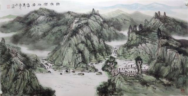 人民美术家--著名山水画家程振铎
