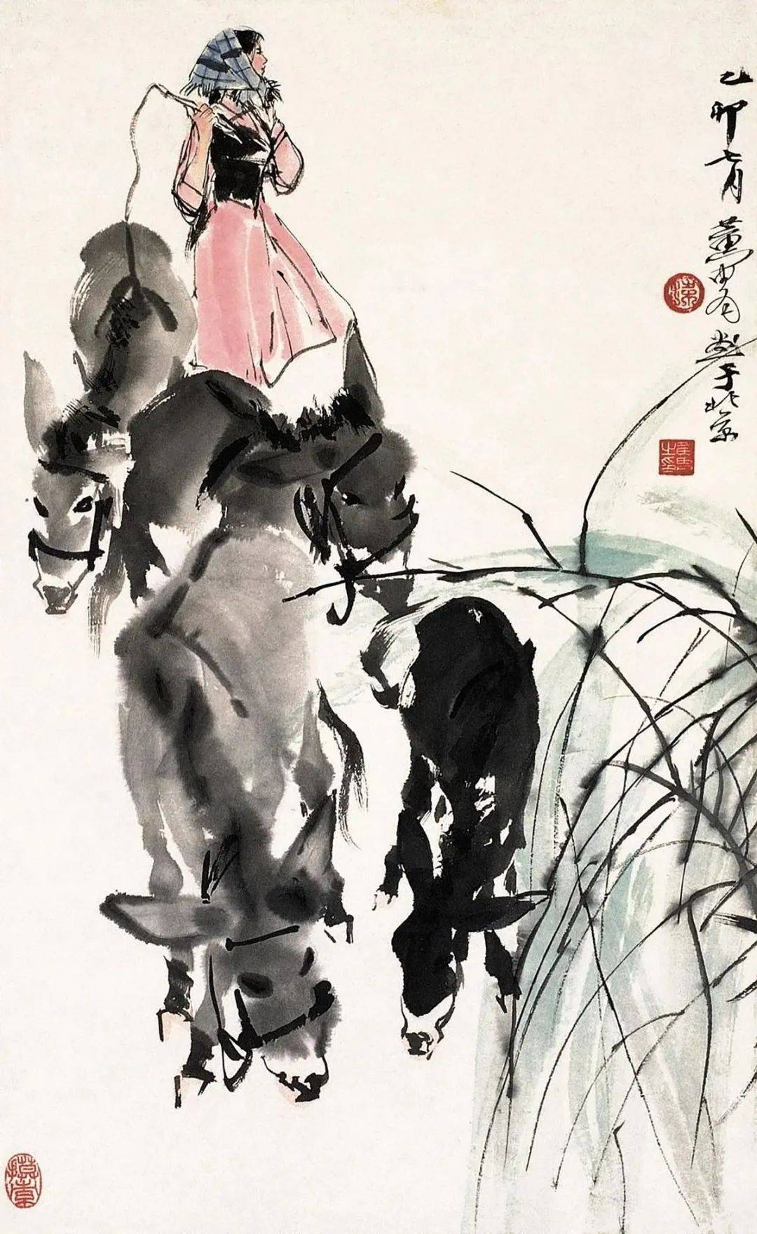 【艺术长廊】钱建亭荐:黄胄画毛驴之浅见
