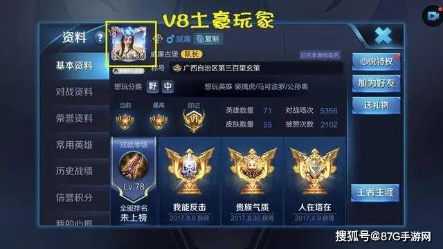 王者荣耀:最难得的4个图标,V8仅排最后,最后一个你见过吗?