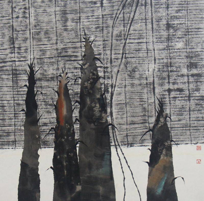 郑灏水墨艺术作品展