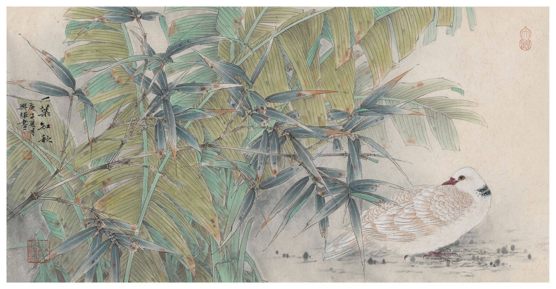 天趣自然 律如乐韵 ---青年画家黄兴辉工笔花鸟画作赏析