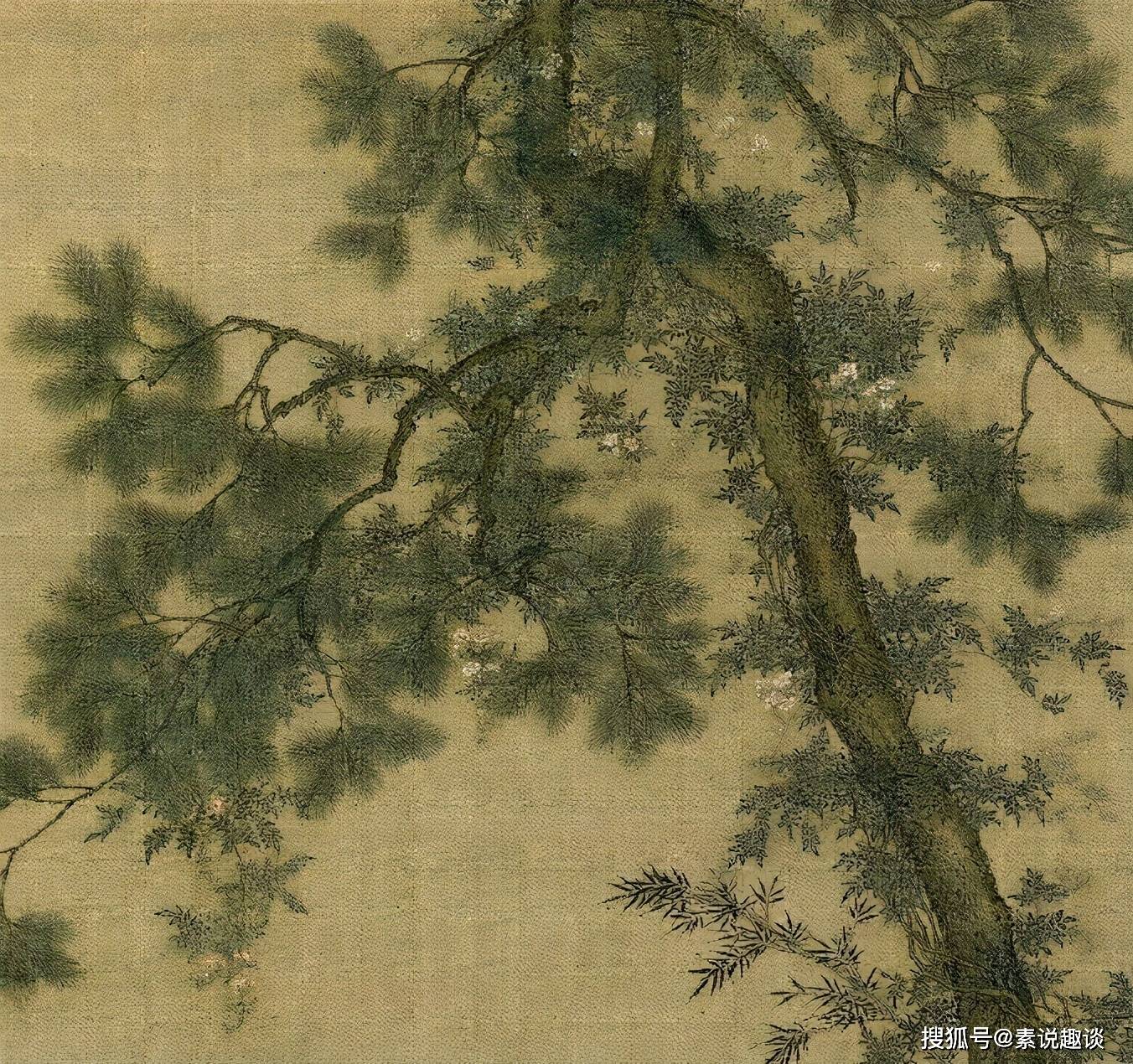 赵佶这幅画真妙:3个瘦金体字画龙点睛,蔡京在上面题诗一首