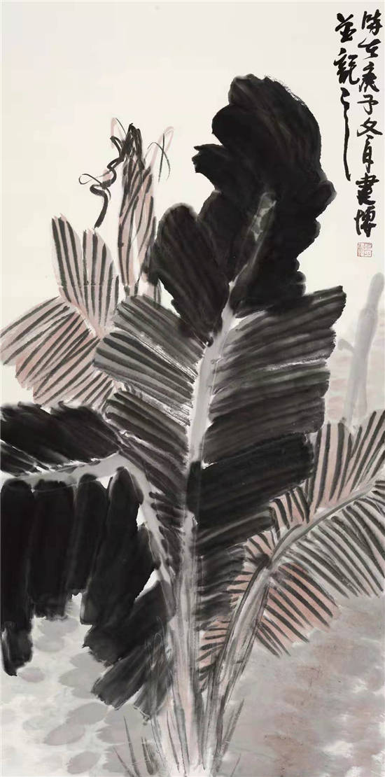 "建"笔凌云意兴豪——关于潘建博绘画的印象
