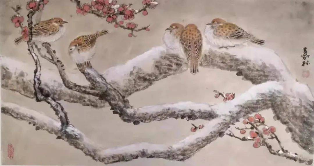《书画南北方》张嘉林中国画作品选