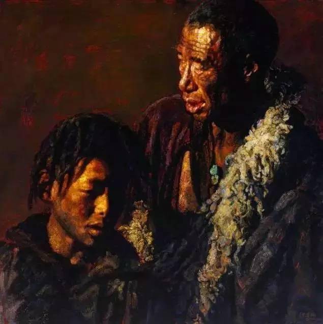 中外名画中的父亲,道不尽的父爱