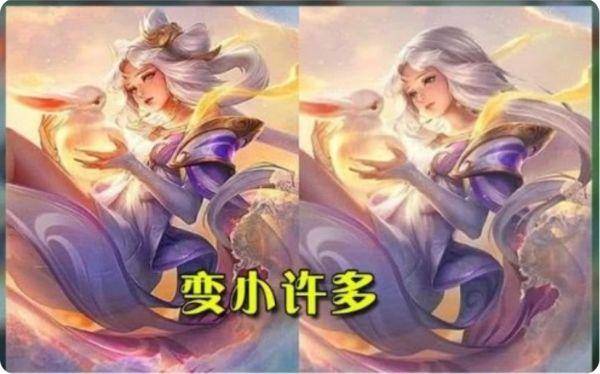 当英雄披散头发后,小乔温柔,公孙离淑女,但鲁班却让人爆笑