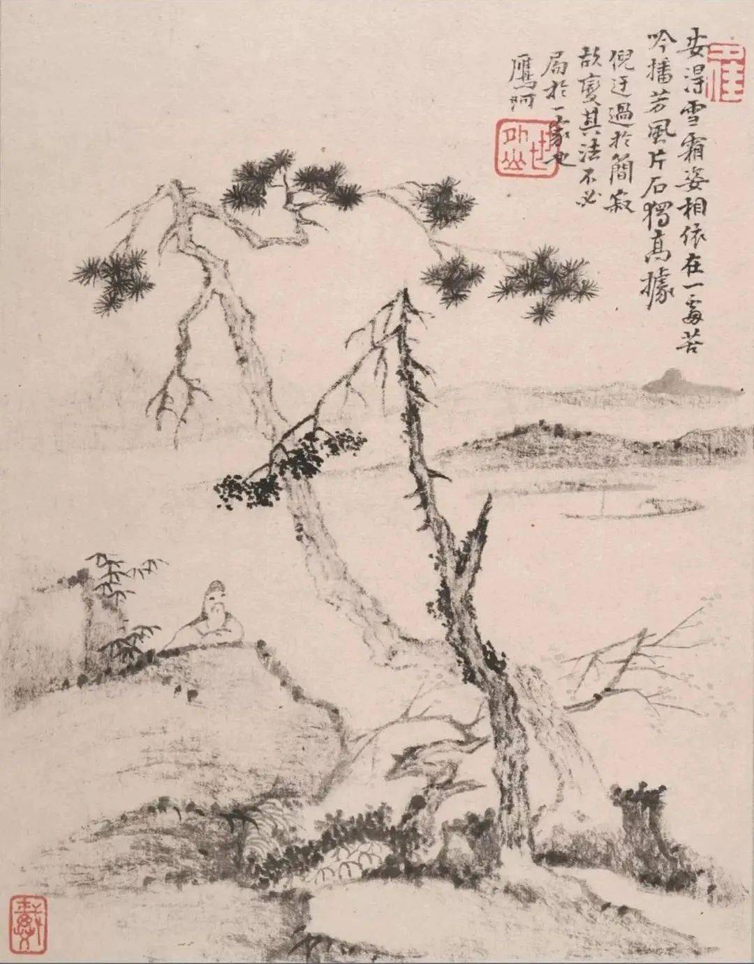 名作 | 一组枯山瘦水,一个空寂世界