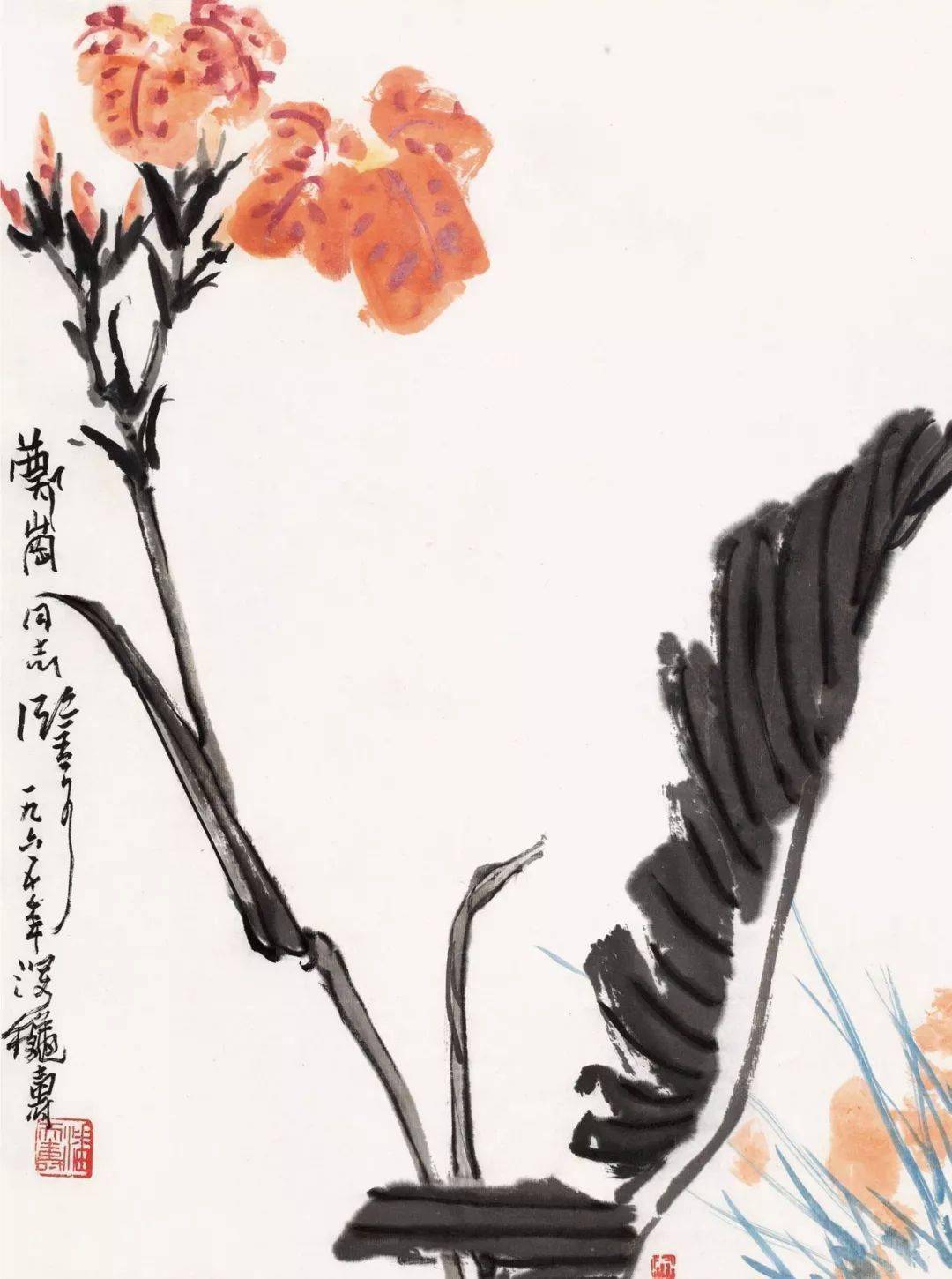 吴冠中谈潘天寿:落墨处黑,着眼处却在白