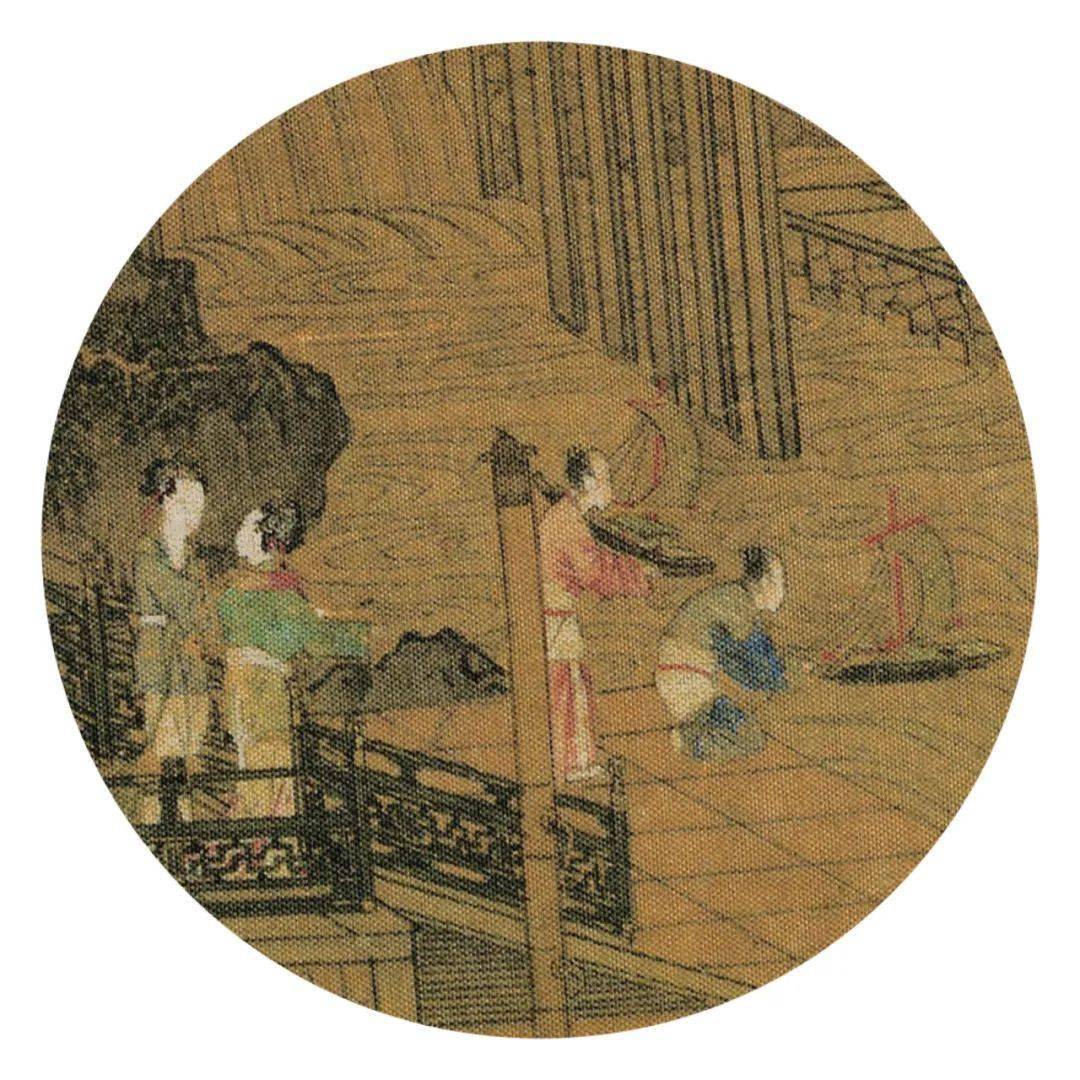 墨白观画 ▏水殿招凉图